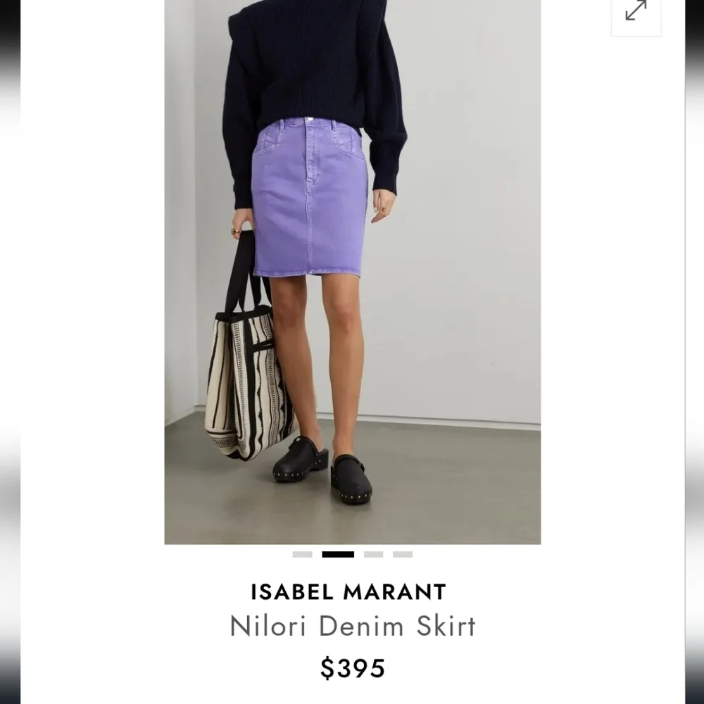 ISABEL MARANT Nilori Denim Skirt - Picture 5 of 10